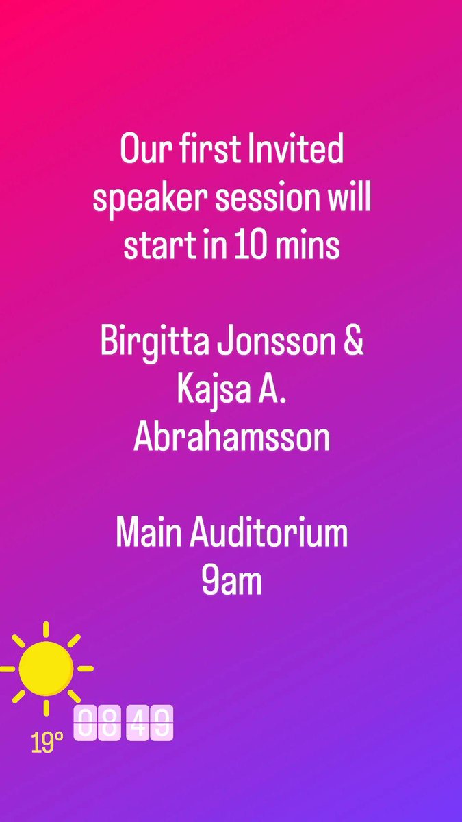 isdh2022's tweet photo. Invited speaker session at 9am. #ccd #isdh2022 https://t.co/TqfEOTmZQJ