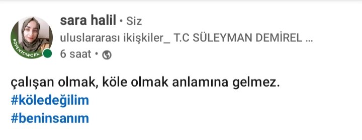 DiplomatHanim's tweet photo. Hayatımda geçen bütün vizyonsuz adaletsiz patronlara gitsin
Türk #genç  leri, hepimiz seslerimizi duyuralım. 
#çalışanköledeğil #çalışaninsandır https://t.co/ffpSNzh8Eo