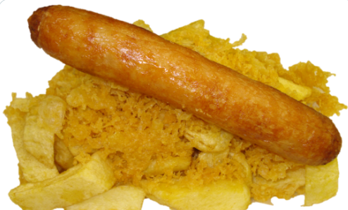 burtonrdchippy's tweet photo. #Sausage #Saturday, dont forget the #scrumps https://t.co/zF2MC5lBEO