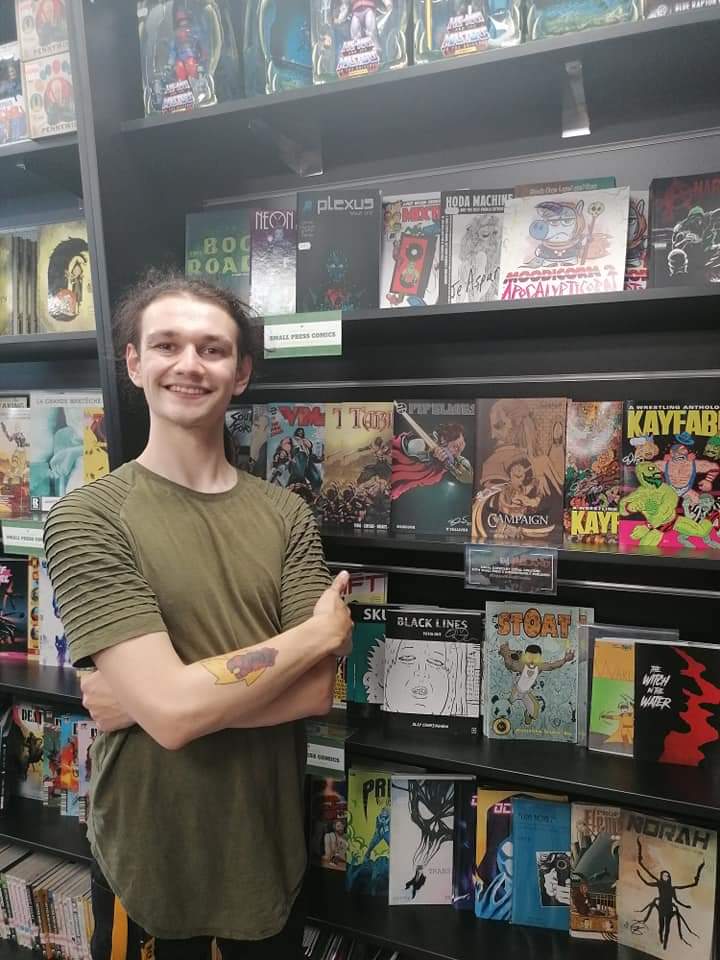BarryoSullivArt's tweet photo. Today's the day! #smallpressday2022
Come on over to @FPDublin from 1pm to 4pm for some stellar comics!
I'll be joined by @peannlui @writeranonymous @clarefoleyart and @hughmaddenart ! https://t.co/jQJfltFmNK