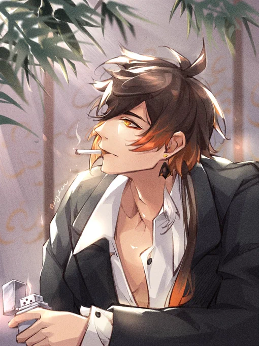  #原神 #zhongli 