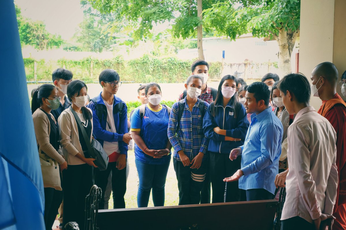 A very energetic celebration on the occasion of #InternationalYouthDay2022 

We are very thankful to the Deputy Battambang City Governor, Representatives of Youth Office, the Department of Cults and Religions, representatives of the Catholic, Bahai, Muslim and Chinese communities