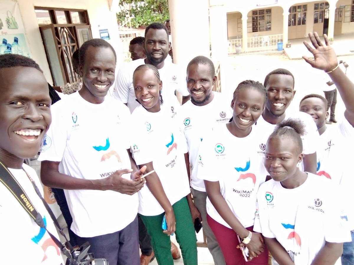 samuel_mandenya's tweet photo. Celebrating the wikimania community in south Sudan
#wikimaniaJuba
#Wikimania 2022
#konetahub
#excellencefoundation https://t.co/msefcS471E