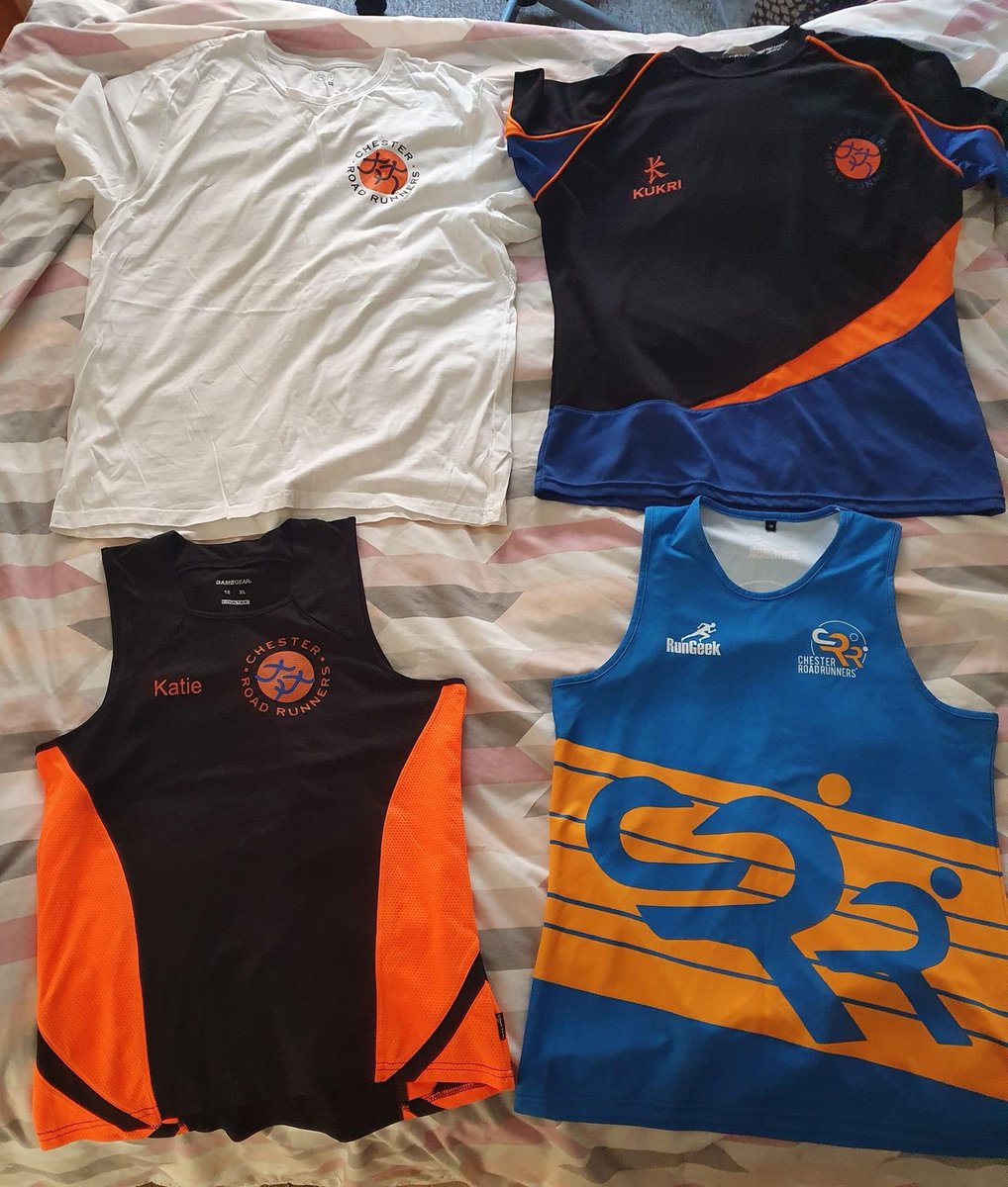Run_Chester's tweet image. 10 years of CRR - shown wonderfully through the evolving race/training  kit! 
Celebrating an (early) birthday bbq last night..Our actual birthday is October! More photos to follow from last night! ……