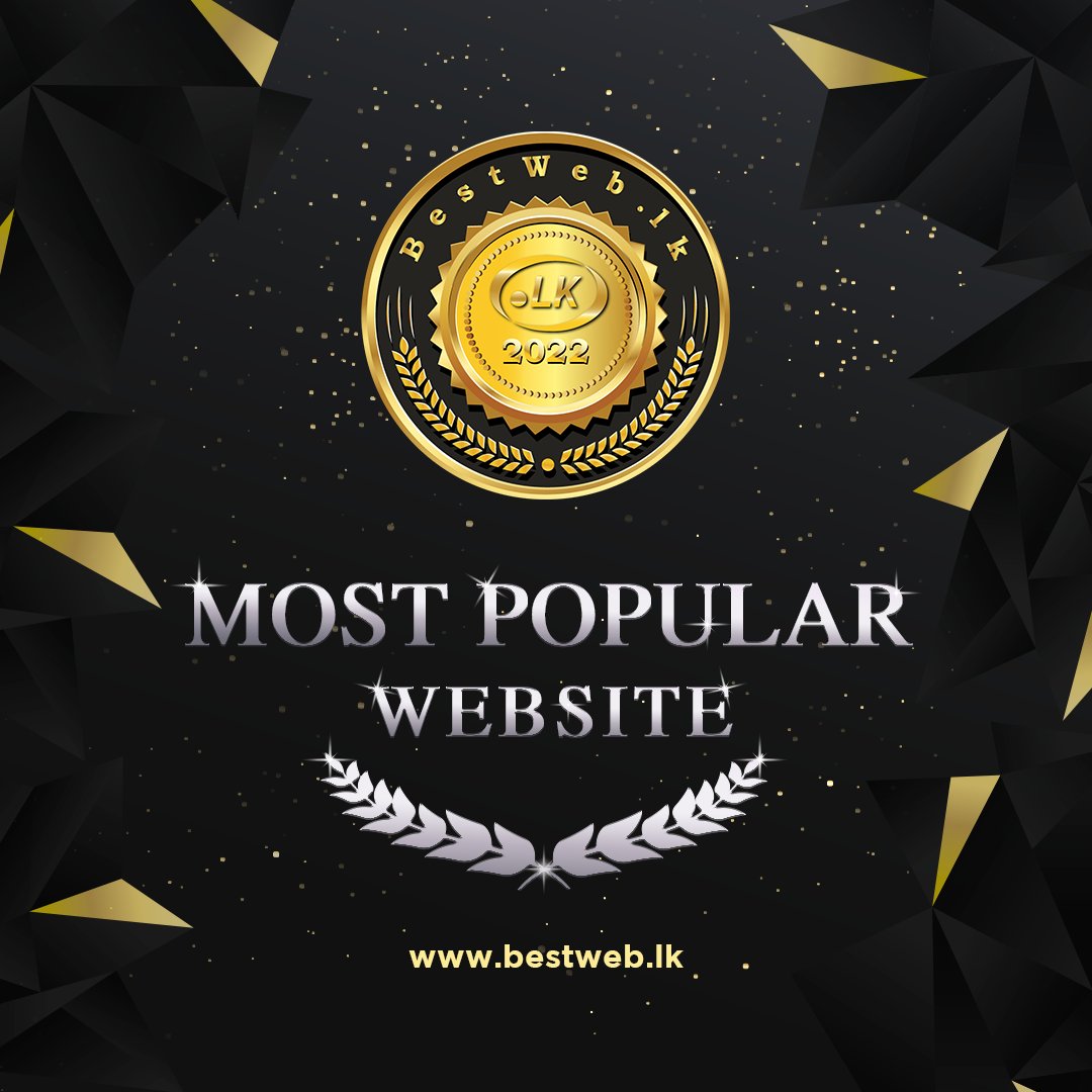 BestWebLK's tweet image. Most Popular Website Winners of BestWeb.LK 2022
facebook.com/bestweb.lk/pos…

Our congratulations to the Most Popular Website Winners!🎉
#BestWebLK #BestWeb2022 #LKDomainRegistry #lka