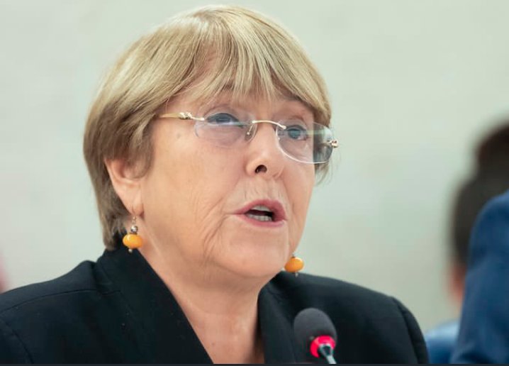 rc_jaber's tweet photo. UN High Commissioner for Human Rights @mbachelet  will conduct an official visit to #Bangladesh 🇧🇩 from 14 August, upon the invitation of the Govt. Bachelet will also travel to Cox’s Bazar where she will be able to visit camps housing #Rohingya refugees from #Myanmar. https://t.co/ElW3TJY2wf