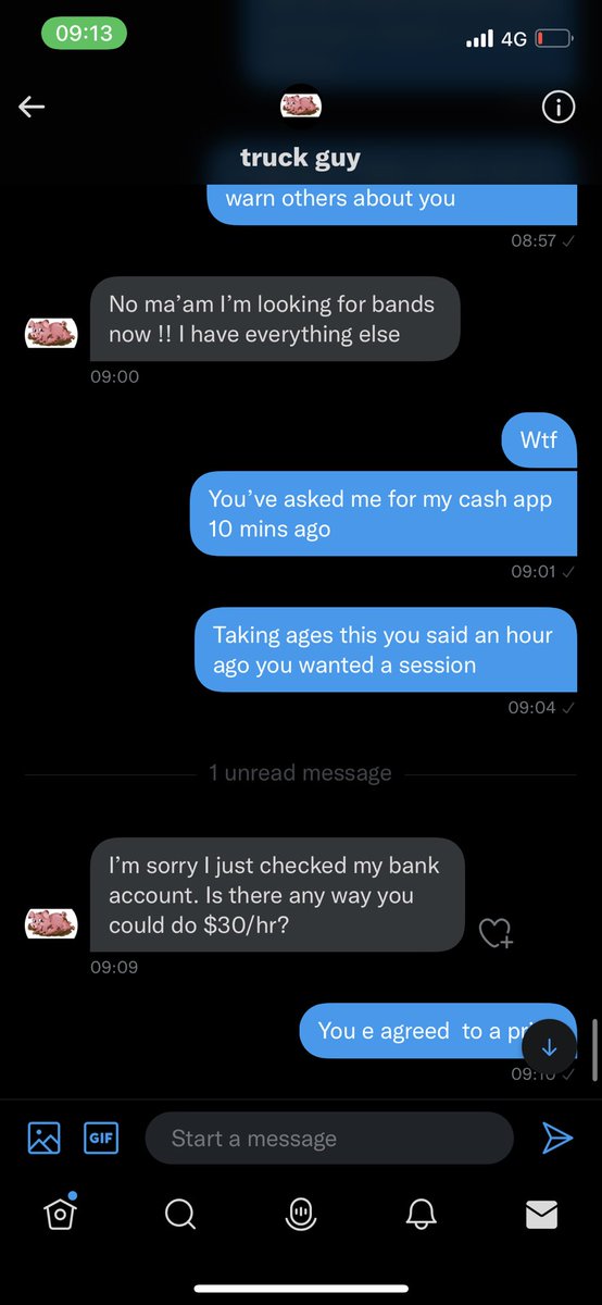d24263152's tweet photo. @truckguy357  be aware ladies I’ve been chatting to this guy for over an hour agreed to 100 bux for a session and now won’t pay totally wasted over an hour of my morning #findom #cuck #findomuk #cashcow #humanatm https://t.co/dYfg7mA6Ze