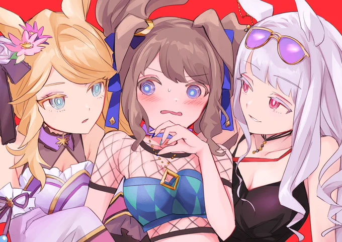 シチーとゴルシに囲まれたジョーダン #ウマ娘 