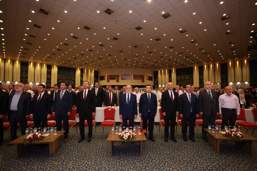 Genel Başkanımızı büyük bir coşku ile karşıladık.