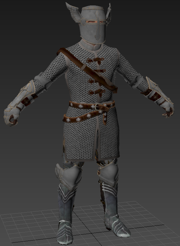 FortisRex's tweet image. Just finished the Holy Armor, so far theres 7 unique sets of armor for Fortis Rex