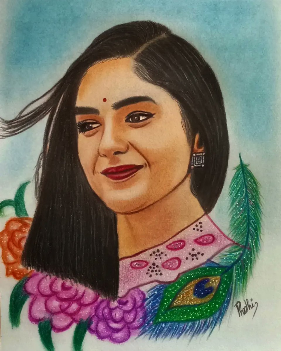 Preethi22131469's tweet photo. SITA🦋😍
Soft pastel art of beautiful sita @mrunal0801 ❤️ 
#SitaRamam #MrunalThakur #DulquerSalmaan @DulquerTn @Mrunalthakur_FP https://t.co/Vk3b4Lv0vW