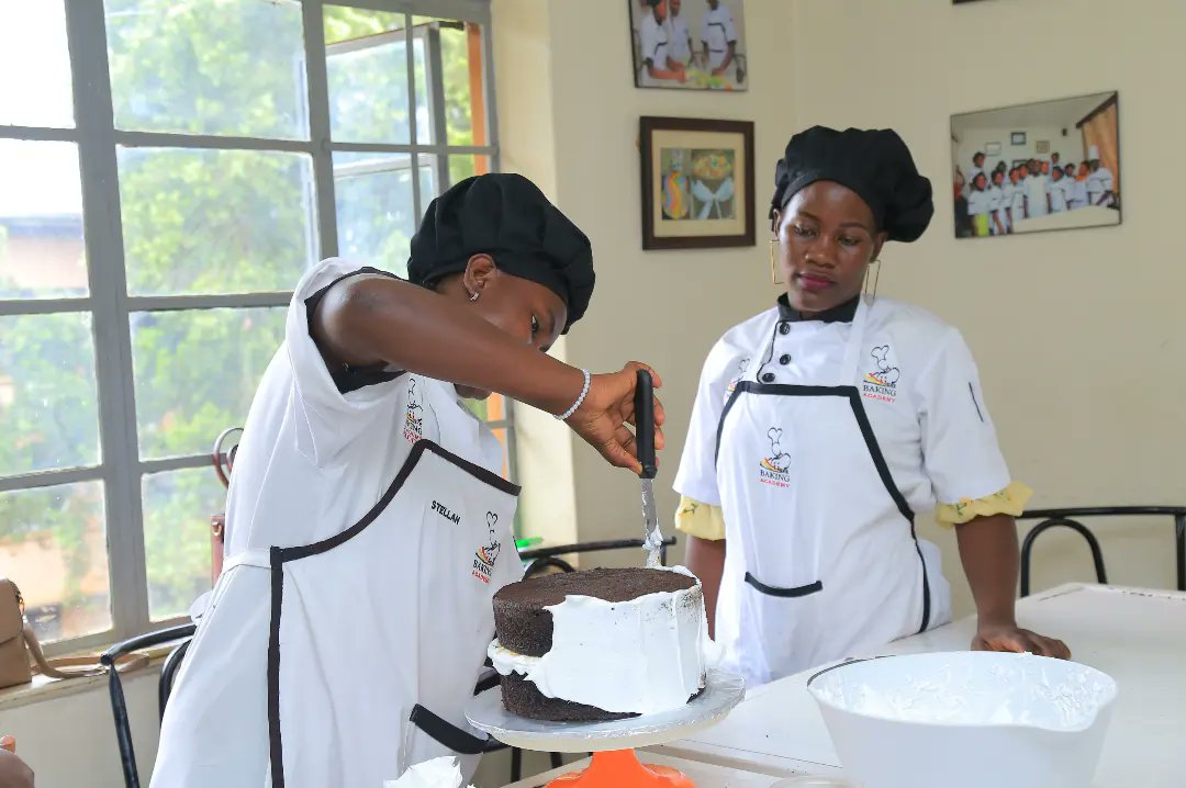 BakingAcademyUg's tweet photo. #bakeryandbasiccakedecirationclass 
100% hands-on skills are the solution to the current financial situation. 
Enroll for the September Intake. 
Call/Whatsapp us on 0757310583 / 0706740071 / 0780372203 / 0706225800. 

#bakery #bakingfromscratch #bakingacademy https://t.co/T6ROIuN3B1