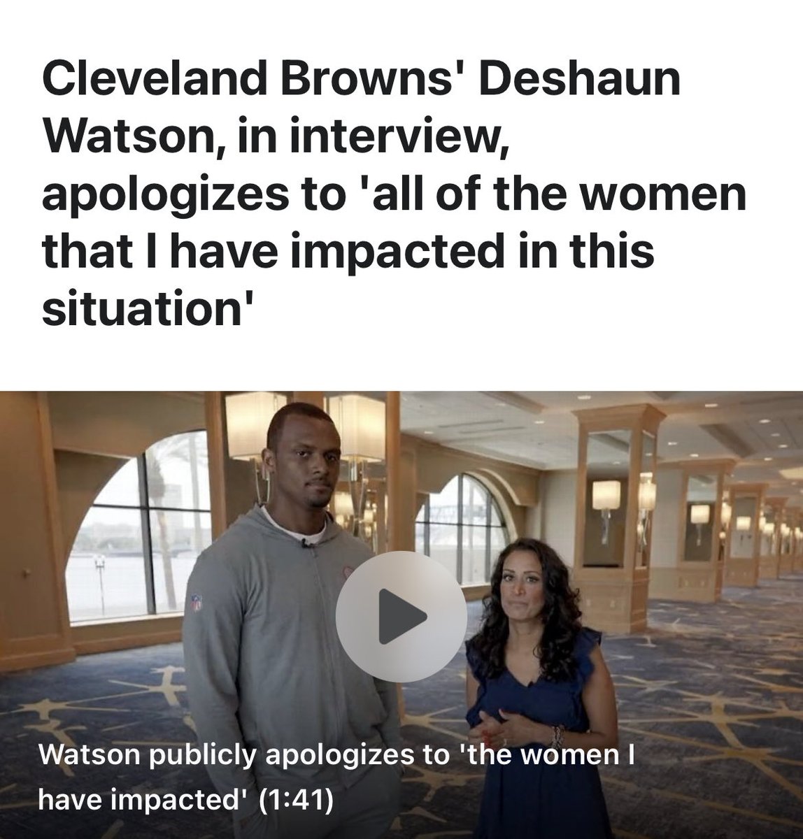 bgriffo2481's tweet image. 😂 Pure Comedy. Browns placing results over morals is a clear front runner, karma is a bitch. #digusting # #deshaunwstson