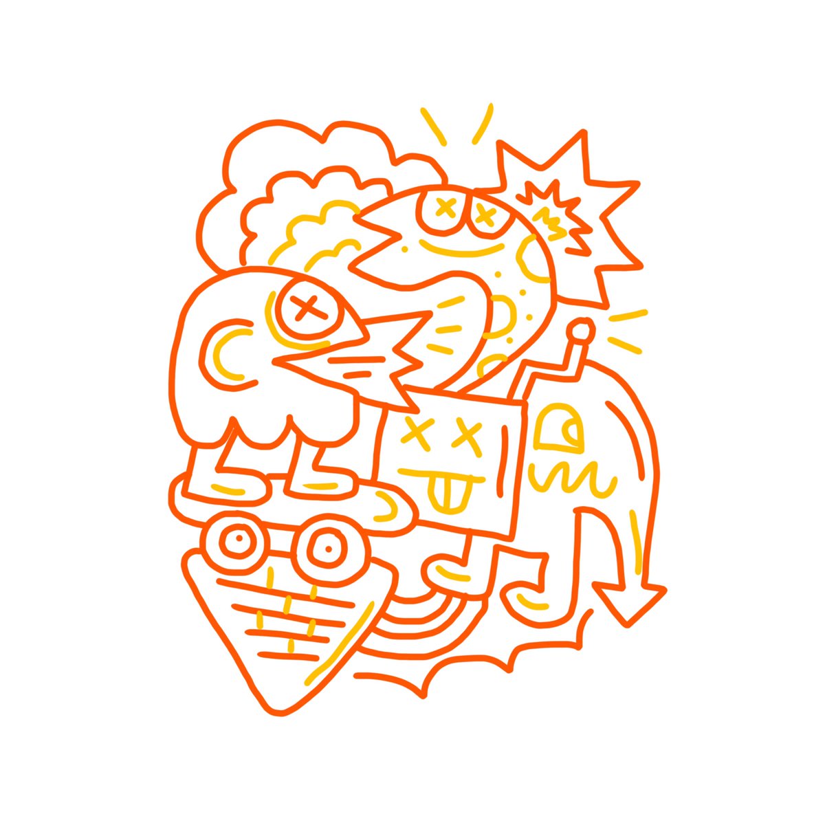 batchin1999's tweet photo. Orange &amp; Yellow Doodle.
0.005-0.006 WETH (MATIC)

https://t.co/0SSfdS4Cms https://t.co/lOX7mAnXV4