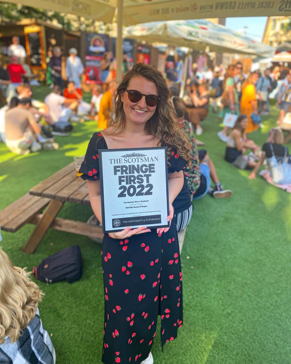 Sally Cairns (@sallycairnsacts) on Twitter photo I could not be more proud of <a href="/fbombtheatre/">F-BOMB THEATRE @fbombtheatre.bsky.social</a> - we’ve won a FRINGE FIRST AWARD 💖
We close TONIGHT so it’s your last chance to see our 5 star award-winning show THE BEATLES WERE A BOYBAND at this years fringe ✨ <a href="/edfringe/">Edinburgh Festival Fringe</a> <a href="/TheScotsman/">The Scotsman</a> <a href="/Gildedballoon/">Gilded Balloon</a> I could not be more proud of <a href="/fbombtheatre/">F-BOMB THEATRE @fbombtheatre.bsky.social</a> - we’ve won a FRINGE FIRST AWARD 💖
We close TONIGHT so it’s your last chance to see our 5 star award-winning show THE BEATLES WERE A BOYBAND at this years fringe ✨ <a href="/edfringe/">Edinburgh Festival Fringe</a> <a href="/TheScotsman/">The Scotsman</a> <a href="/Gildedballoon/">Gilded Balloon</a>