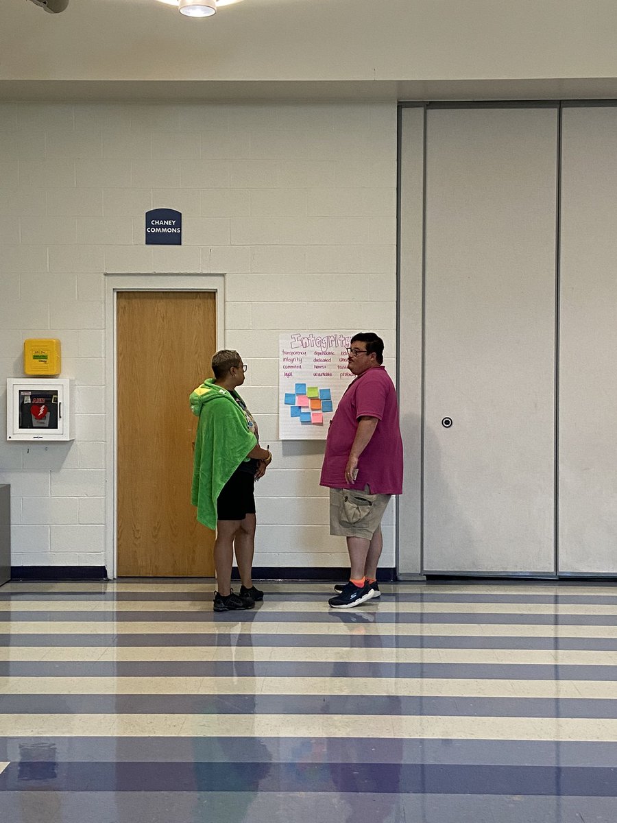 The Building Leadership Team was hard at work for day 2 of the retreat. #whatDOyouVALUE <a href="/MRH_Schools/">MRH School District</a> #MRHE #GRACEandGRATITUDE