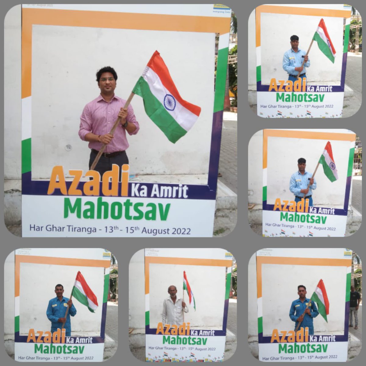 @Bharatgas_Loni (@bpclloni) on Twitter photo #AzadikaAmritMahotsav
M/s Karan Bharatgas, Meerut has placed a selfie booth at the showroom & visiting customers are proudly taking selfies with Tricolour. #HarGharTiranga
<a href="/BPCLimited/">Bharat Petroleum</a> <a href="/BPCLLPG/">Bharat Petroleum LPG</a> @singharunbpcl <a href="/kumarsantbpcl/">santosh kumar</a> <a href="/ashutoshbpcl/">Ashutosh BPCL</a> <a href="/BpclStateLPGUP/">Bharatgas State UP</a> <a href="/MonaSrivastava9/">Mona Srivastava</a> #AzadikaAmritMahotsav
M/s Karan Bharatgas, Meerut has placed a selfie booth at the showroom & visiting customers are proudly taking selfies with Tricolour. #HarGharTiranga
<a href="/BPCLimited/">Bharat Petroleum</a> <a href="/BPCLLPG/">Bharat Petroleum LPG</a> @singharunbpcl <a href="/kumarsantbpcl/">santosh kumar</a> <a href="/ashutoshbpcl/">Ashutosh BPCL</a> <a href="/BpclStateLPGUP/">Bharatgas State UP</a> <a href="/MonaSrivastava9/">Mona Srivastava</a>