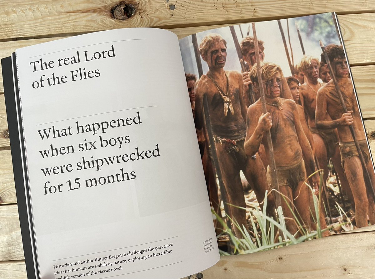 PicsAndInk's tweet photo. In 1977, 6 boys from Tonga were shipwrecked on a desert island for 15 months. Unlike The Lord of The Flies, they never let the fire go out. Amazing story in @tbt_magazine mag #readitinamag https://t.co/uJAIyMJUSx