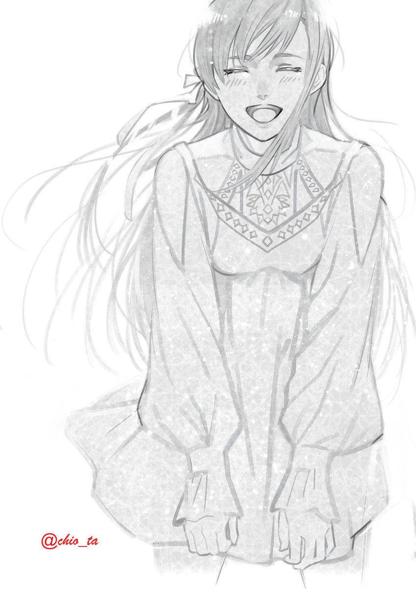暁月前に漆黒ありがとうの気持ちで描いてたみんなです② 