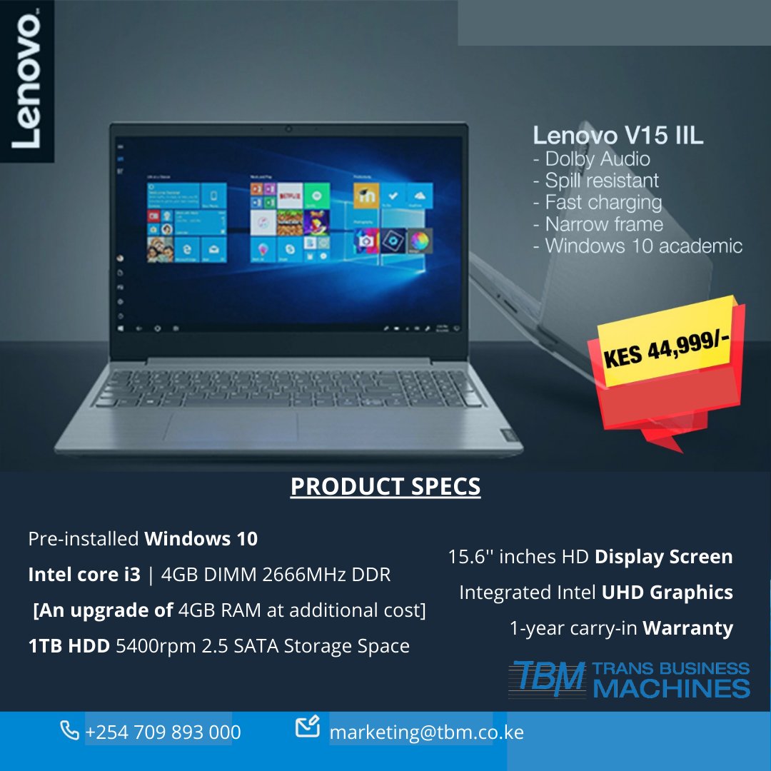 We all love unwrapping gifts. The best part about it is the feeling you get when unwrapping. 
Now, imagine unwrapping your <a href="/Lenovo/">Lenovo</a> V15IIL laptop with ease: ow.ly/rA9350KiEyH
Get one and experience the joy of unwrapping your laptop 
#ServingYou #WeekendVibes