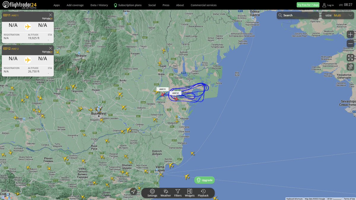 AIYeyENGDdJkjTr's tweet photo. Aug 13, 2022
#Comuna Giurgeni #Județul Tulcea, Romania
#ED11 #AXE11 AE5827 N/A Unknow Aircraft
#ED12 #AXE12 AE55F8 N/A Unknow Aircraft https://t.co/c7F2eHZiNI