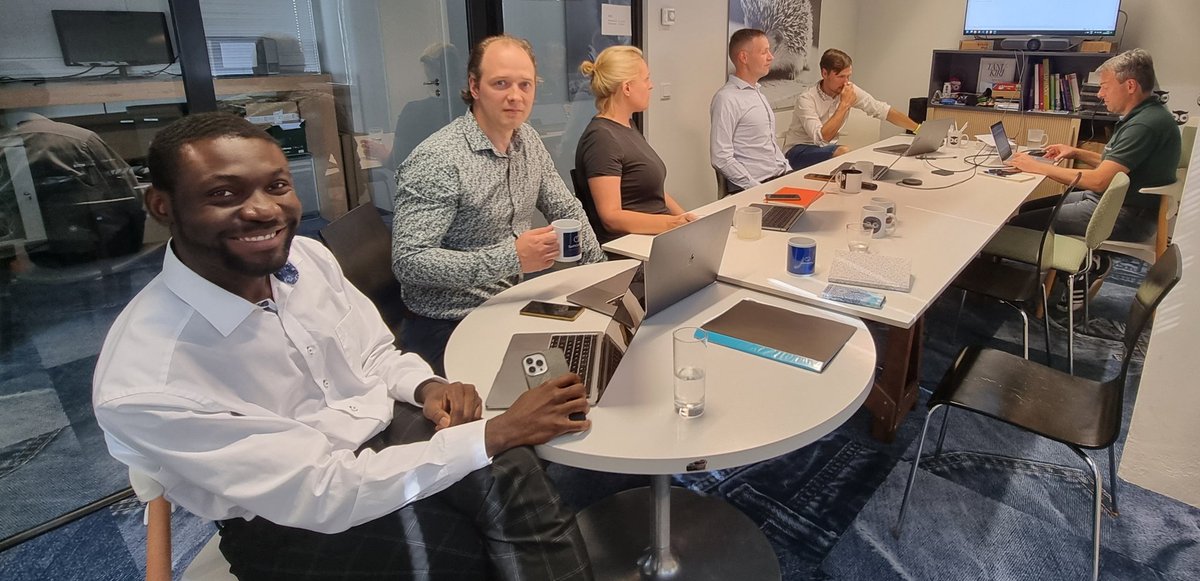 mlepmets's tweet photo. @SoftComply #team on work and leisure mode - working hard and doing sports at a former prison grounds in #rummu #Estonia

#teamfun @Atlassian #summertime #regtech #MEDTECH https://t.co/AuVIeMVIJl