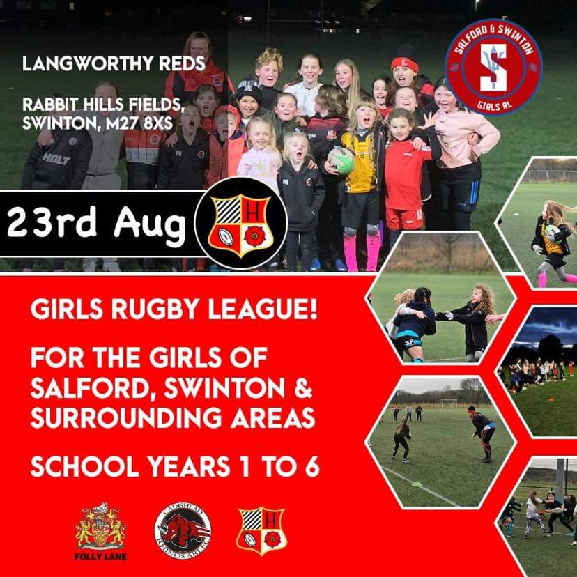 After another albeit hot but successful session this week, our next session is <a href="/LangworthyReds/">Langworthy Reds</a> on Tuesday 23rd August 6-7pm, let’s get as many girls down as we can 🏉🏉🏉 <a href="/CadisheadRhinos/">Cadishead Rhinos RL</a> <a href="/FollyLaneARLFC/">Folly Lane ARLFC</a>
