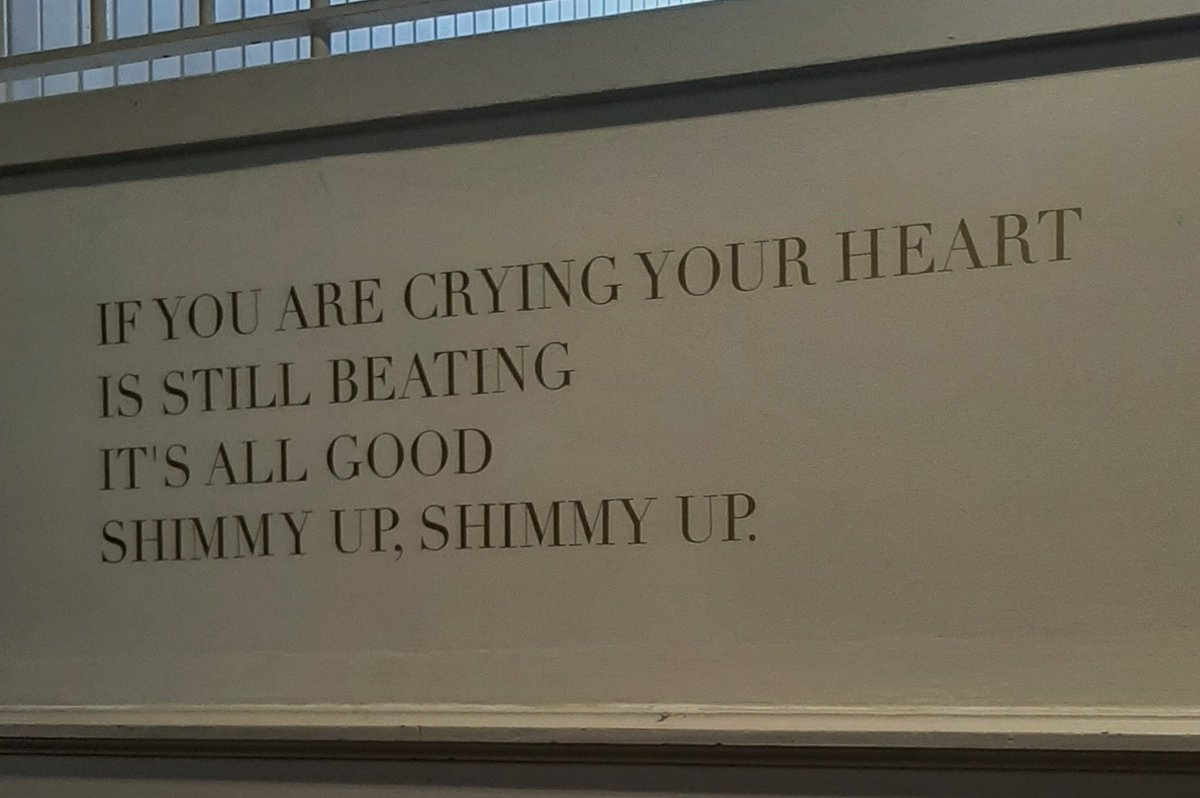 So glad that I saw *AVeryOldMan* from <a href="/CollapsingHorse/">Collapsing Horse</a>
Simply magical. I needed this reminder on my way out of the venue!
Lovers of #theatre #storytelling and #magicrealism will LOVE this.
10am Summerhall Main Hall #EdFringe22