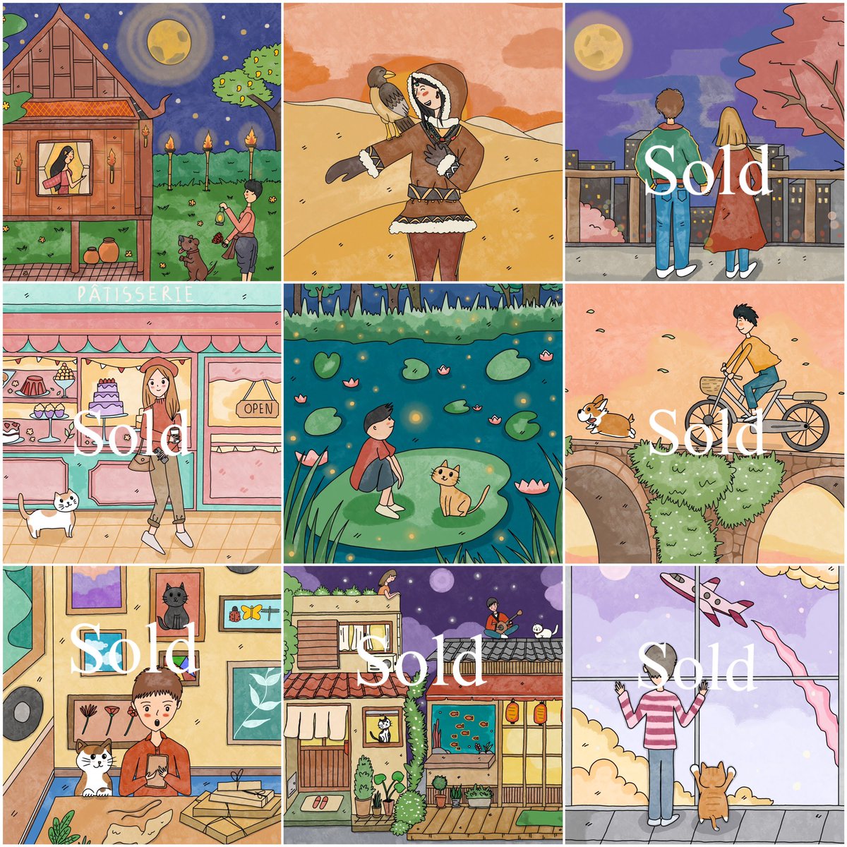 1/1 moments 

❤️0.04 - 0.09 ETH  

🎈opensea.io/collection/1-1…