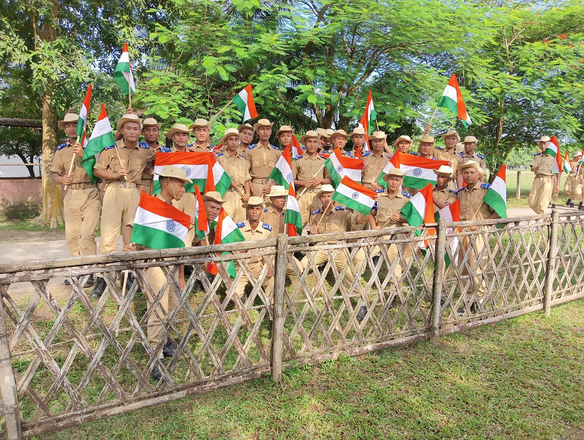 AshimRa36767748's tweet photo. 75th Independence Day celebration 
#HarGharTirangaCampaign https://t.co/tEkOOC58ly