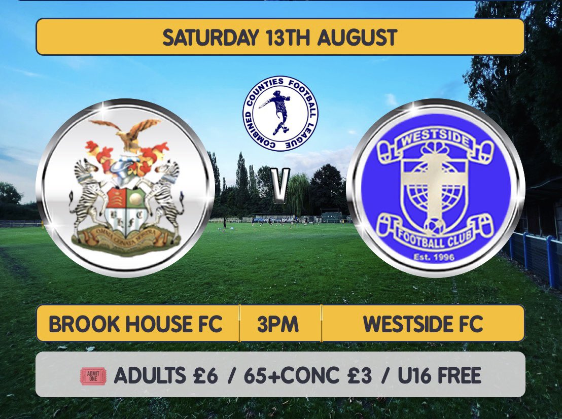 BrookHouseFC's tweet photo. Game day at Farm Park as we look forward to welcoming @WestsideFc_
Watch this space for team news around 2.15pm.
#letsgoBrook https://t.co/GiHQdDFFFt