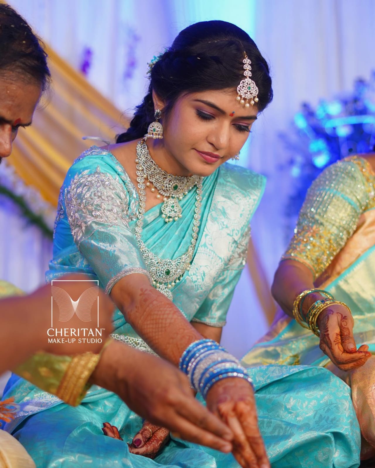 Silk Sarees Shop Hyderabad Bangalore on X Ananda blue kanchipuram bridal silk saree https t iQFbLY18TD Kanchi Designers 8 2 310 A 279 Noor nagar Road no. 10 Banjara hills Hyderabad Telangana 500034...