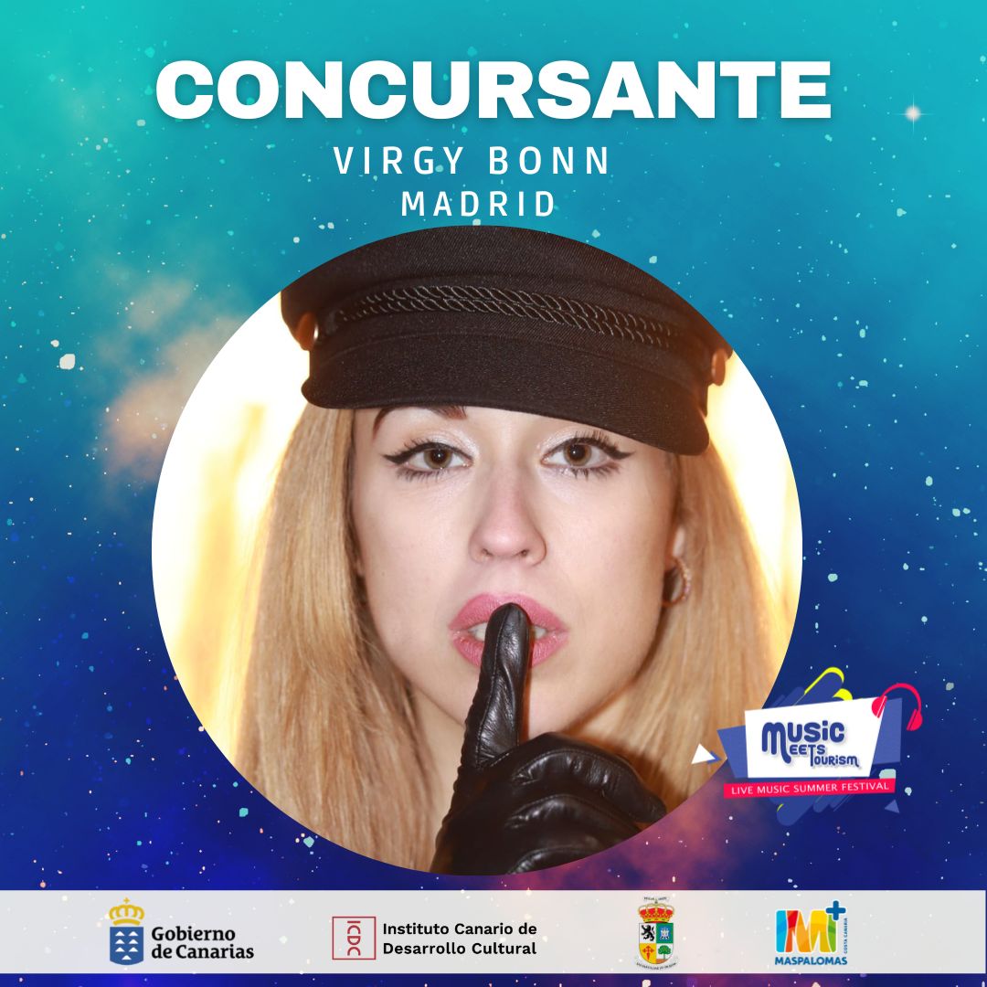 🇪🇸 Virgy Bonn seleccionada concursante oficial para participar en el Festival Music Meets Tourism 2022

@virgybonn_singer Madrid 
.
@maspalomascostacanaria
.
#musicmeetstourism #festival #musica #music #concurso #contest #cantantes #singers #talentos #talents #grancanaria