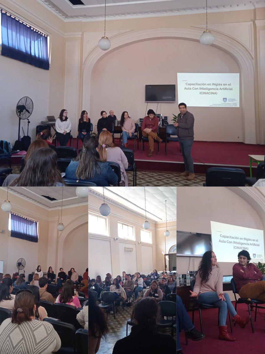 Hoy 13/8 trabajamos con maestros de Segundas Lenguas, Ceibal en Inglés e Inglés Sin Límites de Artigas, Salto y Paysandú. Un proyecto de ppll con la Fac de Ingeniería y la de Información y Comunicación dónde realizamos juegos para nuestros niños <a href="/ANEP_Uruguay/">ANEP</a> @RobertSilva1971