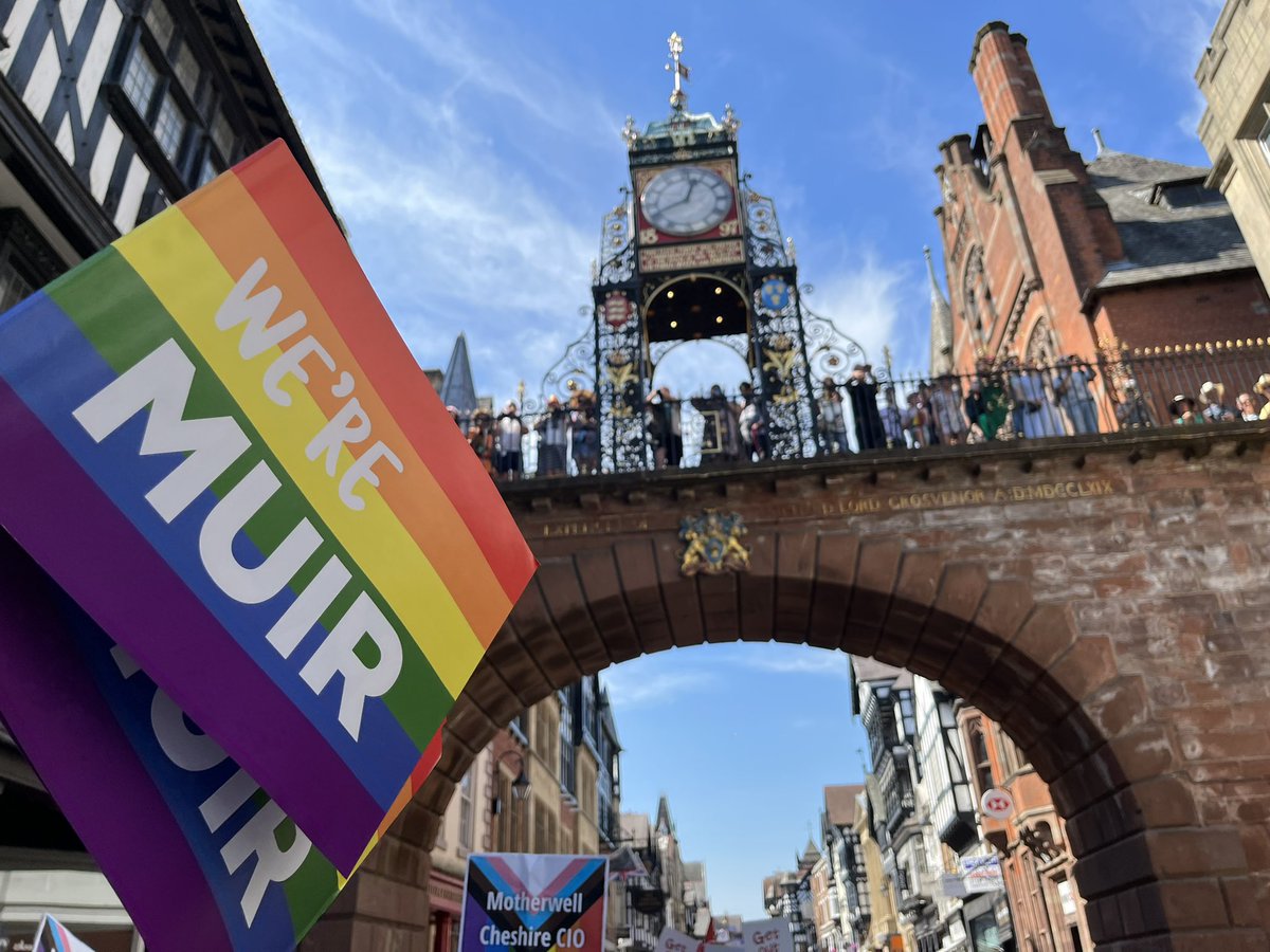 MuirGroupHA's tweet photo. Loving our day @ChesterPride with @MuirGroupHA come and say hello 👋 at our stand near the main stage #inclusive #chesterpride 🌈🏳️‍🌈 https://t.co/Fjy68IPjpx