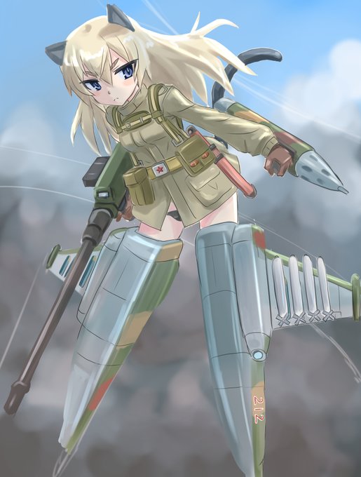 Pixivでリクエストのあったオリ魔女さんできた。 