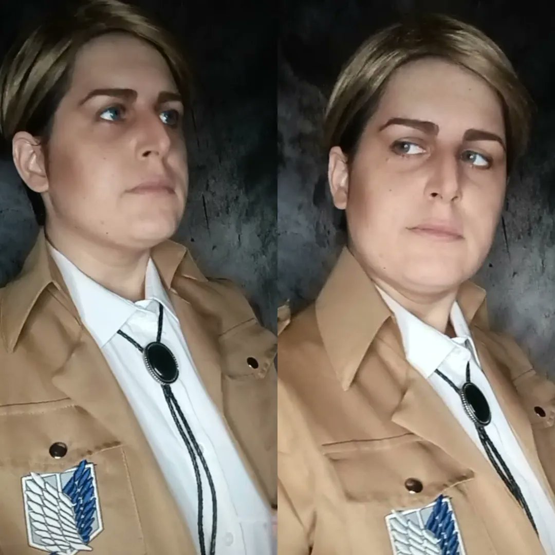 leviackermancos's tweet photo. Il mio Erwin ha subito un gran glow-up devo dirlo...😍😍😍🔥
Adesso vs Prima
-
My Erwin had a great glow-up
I must say it...😍😍😍🔥
Now vs Before
.
#erwinsmithcosplay #erwinsmithsupremacy #erwinsmith #eruri #cosplayerofinstagram #cosplayergirl #cosplayer #AttackOnTitan https://t.co/GX0FW0yWyf