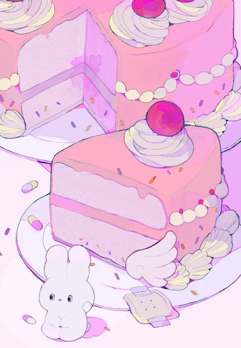  cream cakes  