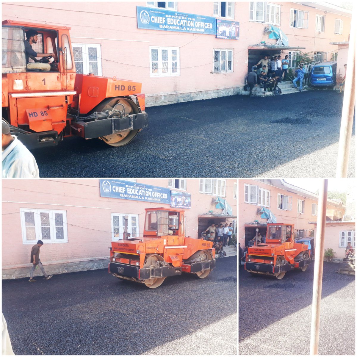 BaramullaCeo's tweet photo. Extending sincerest gratitude to Worthy DC Bla @DrSyedSehrish for the speedy redressal of our long pending demand of getting the Mini Secretariat campus macdamized,also thankful to SE R&amp;B Deptt.@SchoolEduJK @DCBaramulla     @DICBaramulla https://t.co/0kxsr68awl