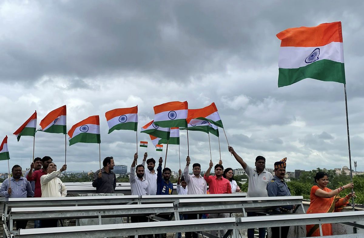 देश की आन बान शान है तिरंगा हर
भारतवासी की पहचान है तिरंगा आओ
हम सब मिलकर फहराएं हर घर तिरंगा

#HarGharTiranga2022
#IndiaAt75 #NationalFlag #flaghoisting #Hargharmetiranga
#HarGharTirangaAabhiyan #HarGharTirangaAssam

<a href="/anupamanbsr/">Anupama Singh Lodhi</a> <a href="/BJP4UP/">BJP Uttar Pradesh</a> <a href="/bjp4kanpurzone/">BJP Kanpur-Bundelkhand Zone</a> <a href="/cwc_warehouse/">Central Warehousing Corporation</a> <a href="/BJP4MP/">BJP Madhya Pradesh</a>
