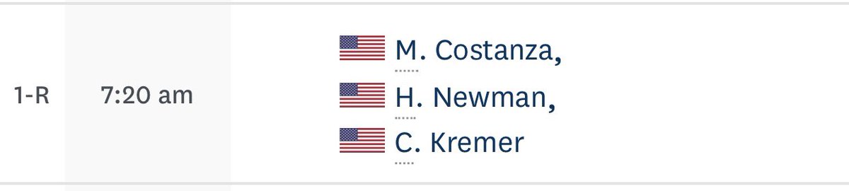 RickRunGood's tweet image. U.S. Amateur tee times are out. 

Giddy up!