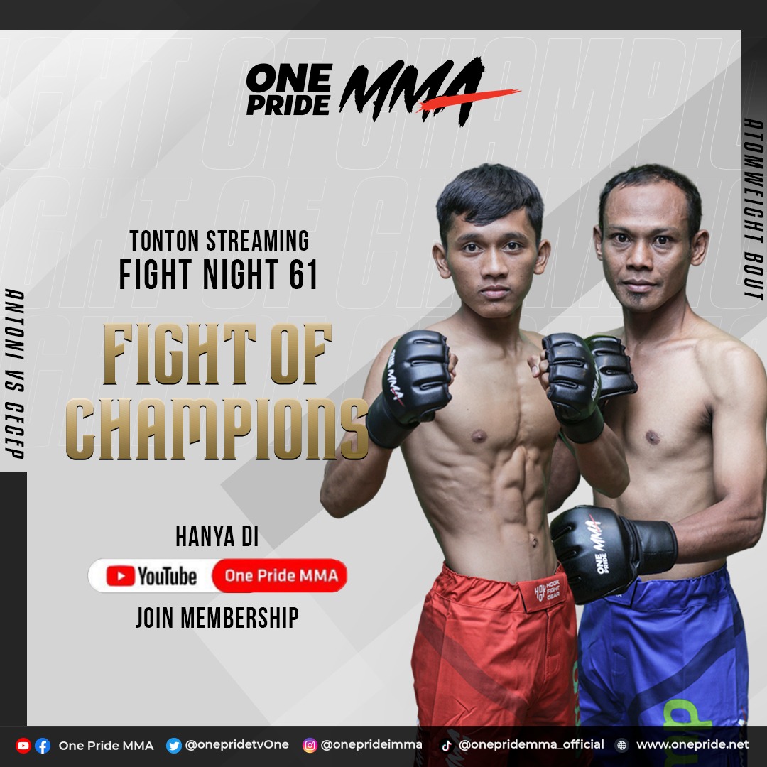 onepride_mma's tweet photo. Antoni Tambunan sudah siap menerima tantangan Cecep Supriyandi untuk duel malam ini
.
#OneprideMMA #OnepridetvOne #FightNight61 #KOBI https://t.co/41ADFU6gbe