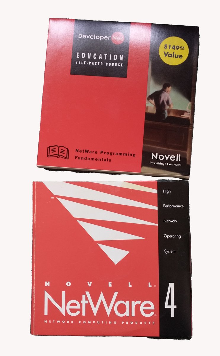 andyh2o's tweet image. The Netware archaeology trove. Netware 4.1 #Netware #Retro #RetroComputing