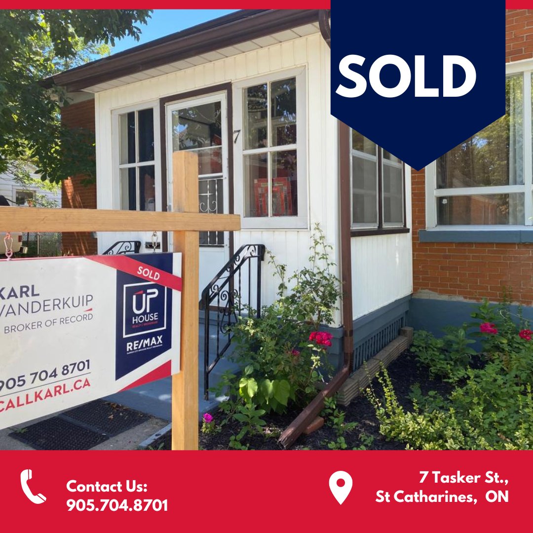 CallKarl's tweet photo. 7 Tasker... officially off the Market 🌟
#CallKarl #uphouse #niagarahomes #ourhomestc #niagararralestate #niagarasold #stcatharines #niagararealtor https://t.co/iaErze3tr7