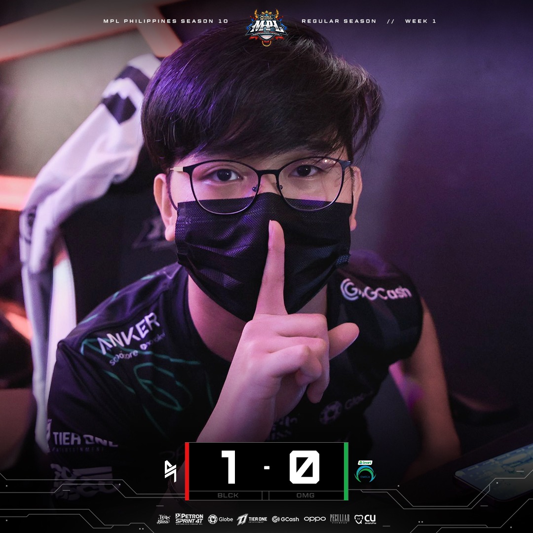 BLACKLISTINTL's tweet photo. An explosive start to the series. We take Game 1 vs @OmegaEsportsPH  !

#ReclaimTheCrown | #MPLPH #BreakTheCode https://t.co/ZGeHLSIBpi