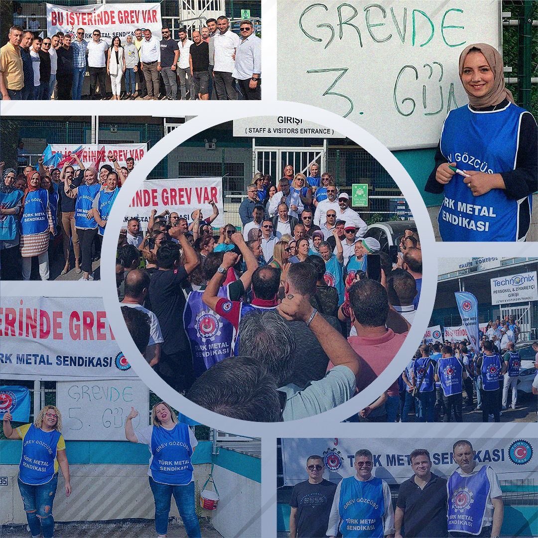 Bursa'da #TechnomixGrevi

Technomix workers who are responsible from quality control in your Bursa, Turkey factory, struck due to unacceptable working conditions. Management did not follow the terms on contract. Women workers are resisting! <a href="/BoschGlobal/">BoschGlobal</a> <a href="/MelitaDelic/">Melita Delic</a> <a href="/BoschTurkey/">Bosch Türkiye</a>