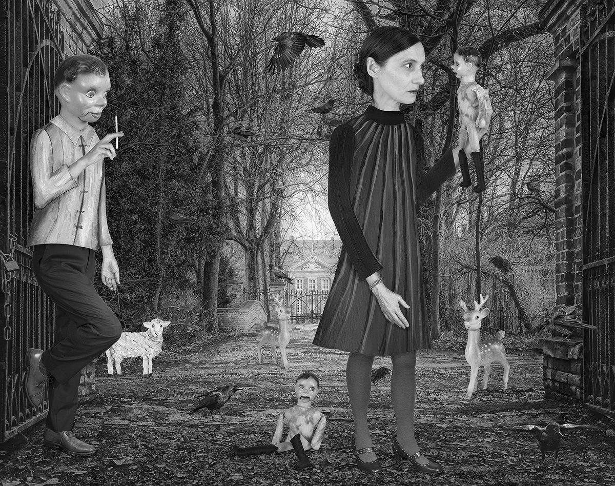 corneliahedige1's tweet photo. Handmade photomontage from the series, Into the Vortex. https://t.co/0eqRXfdJDw