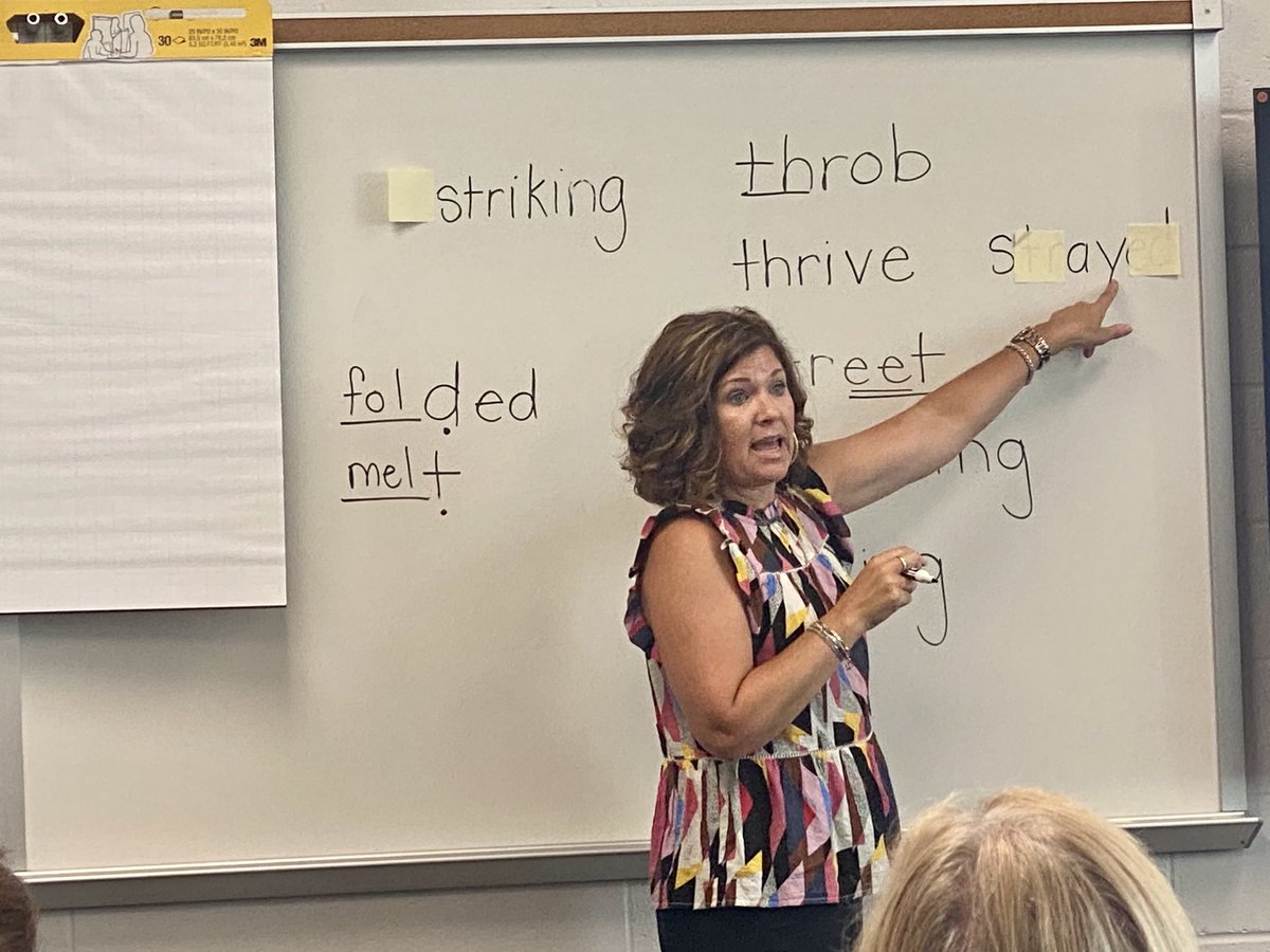torrescyfair's tweet photo. Shonda Guthrie is the BEST when it comes to training teachers on structured literacy.  #bemoore ⁦@MooreCFISD⁩ ⁦@CFISD_ELAR2_5⁩ ⁦@shondareads⁩ https://t.co/18HxTcfVHj