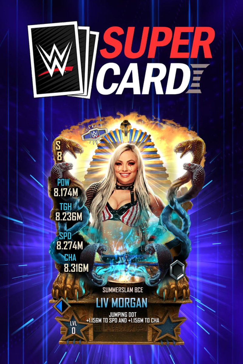 BlakeSC4's tweet photo. Check out my Superstar in WWE SuperCard! https://t.co/JqamGAPXnX @wwesupercard #MyWWESuperCard https://t.co/oT9bPknJo7