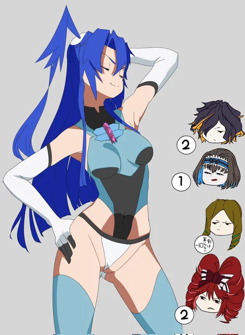 描く毎にネタ扱いしてすまんな… 